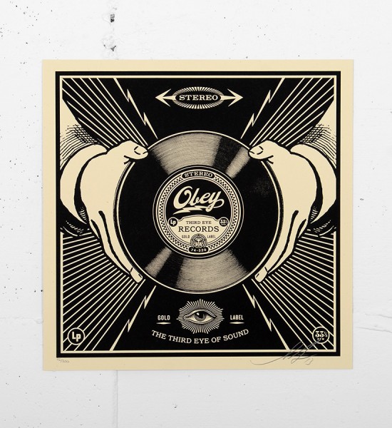 Obey_shepard_fairey_print_poster-serigraphie-stereo-cover-obey giant serigraphie screen print soldart art galerie art en ligne online art gallery