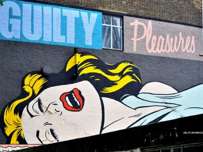 D*Face – Guilty Pleasures graffiti 2013