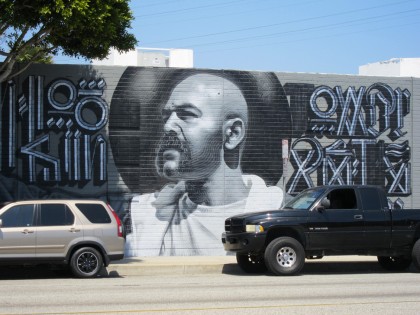 El Mac et Retna – “Chato” graffiti 2010