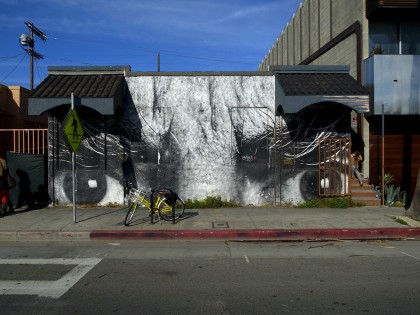 JR – Eyes – Venice USA 2011