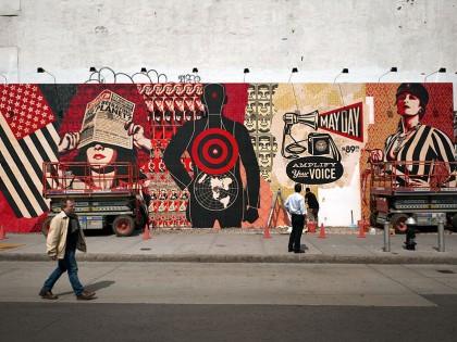 Shepard Fairey (Obey) – Mural Houston 2010