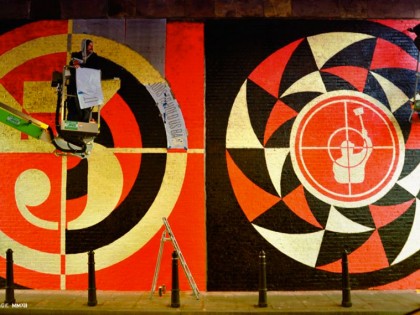 Shepard Fairey (Obey) – Graffiti Londres 2012