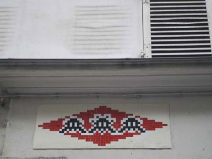 Invader – Invasion Paris 2011