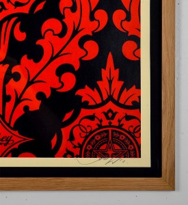 Obey Parlor Pattern screen print shepard fairey graffiti street art urbain serigraphie obey giant 1-3