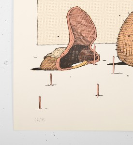 aryz Horizontal decomposition screen print diptych artwork graffiti street art urbain diptyque serigraphie 2 aryz Horizontal decomposition screen print diptych artwork graffiti street art urbain diptyque serigraphie 2