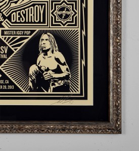 obey Iggy and the Stooges 2013 screen print shepard fairey graffiti street art urbain serigraphie obey giant 3 obey Iggy and the Stooges 2013 screen print shepard fairey graffiti street art urbain serigraphie obey giant 3