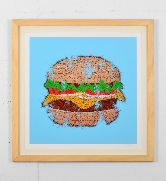 tilt big tas print burger graffiti throw up street art urbain wall artwork sold art