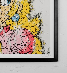 tilt peach princesse print graffiti street art urbain wall artwork sold art tilt peach princesse print graffiti street art urbain wall artwork sold art