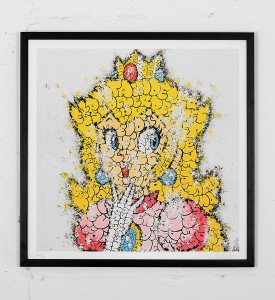 tilt peach princesse print graffiti street art urbain wall artwork sold art 3 tilt peach princesse print graffiti street art urbain wall artwork sold art 3