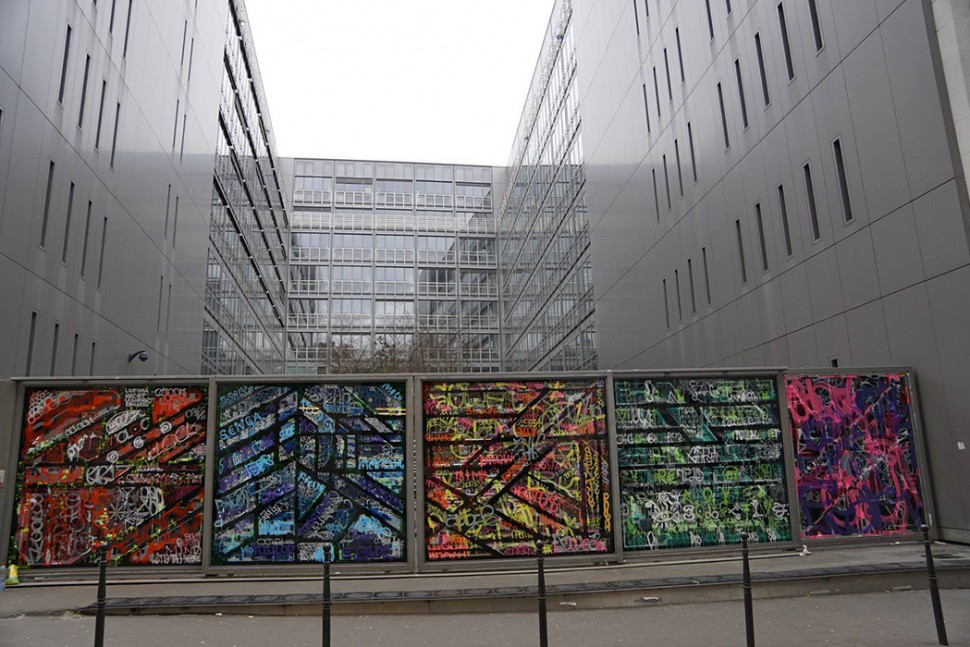 Jacques-Villegle-Oclock-et-Lek-&-Sowat-Oxymores-Ministere-de-la-culture-et-la-communication-Paris-2015-Photo-Pierre-Gregori