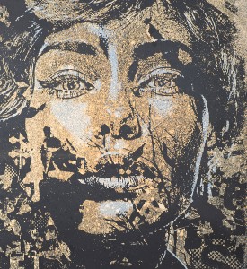 Vhils Alexandre Farto Tenuous enhanced screen print artwork serigraphie rehaussee oeuvre art detail 1 Vhils Alexandre Farto Tenuous enhanced screen print artwork serigraphie rehaussee oeuvre art detail 1