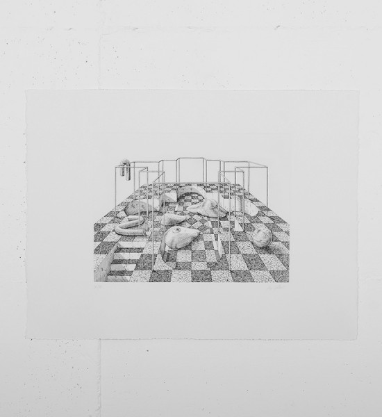 ugo-gattoni-sybille-bath-etching-eau-forte-gravure-edition-pointe-seche-cuivre-copper-taille-douce-gravure-illustration-soldart-urdla-made in France-0