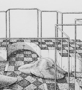 ugo-gattoni-sybille-bath-etching-eau-forte-gravure-edition-pointe-seche-cuivre-copper-taille-douce-gravure-illustration-soldart-urdla-made in France-1 ugo-gattoni-sybille-bath-etching-eau-forte-gravure-edition-pointe-seche-cuivre-copper-taille-douce-gravure-illustration-soldart-urdla-made in France-1