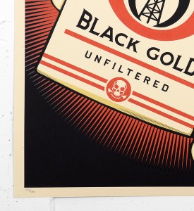 Shepard Fairey Obey Black gold screen print serigraphie signed numbered limited edition sold art online gallery sell buy art_3 Shepard Fairey Obey Black gold screen print serigraphie signed numbered limited edition sold art online gallery sell buy art_3