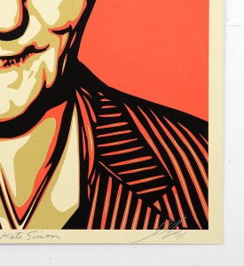 Shepard Fairey Obey Kate Simon Burroughs 100 years screen print serigraphie signed numbered limited edition sold art online gallery sell buy art_2 Shepard Fairey Obey Kate Simon Burroughs 100 years screen print serigraphie signed numbered limited edition sold art online gallery sell buy art_2