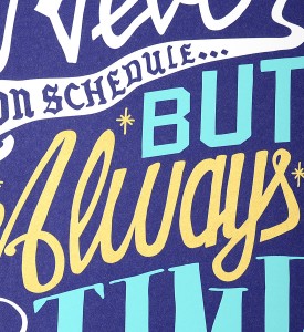 Grotesk Never On Schedule detail screen print serigraphie limited edition artwork Kimou Meyer_1