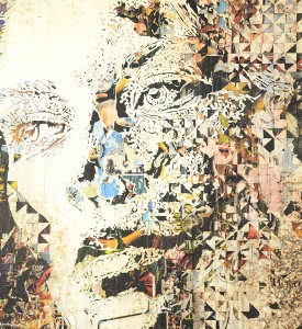 Vhils Alexandre Farto Contengency artwork print signed numbered underdogs edition aluminography enhanced detail_1 Vhils Alexandre Farto Contengency artwork print signed numbered underdogs edition aluminography enhanced detail_1