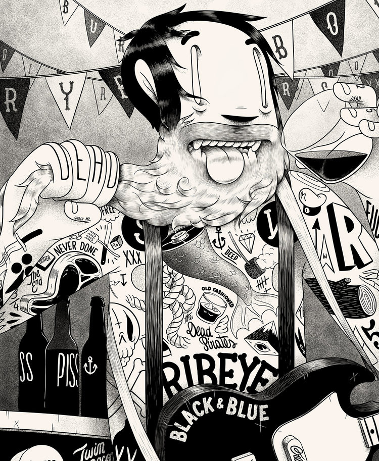 Mcbess-Matthieu-Bessudo-artist-illustrator-credit-photo-Mcbessbeard