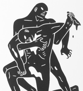 Cleon Peterson Evil oeuvre serigraphie print artiste edition limitee signee numerotee Cleon Peterson Evil oeuvre serigraphie print artiste edition limitee signee numerotee