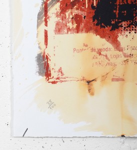 Vhils Alexandre Farto Corpocracy artwork enhanced screen print oeuvre art serigraphie rehaussee limited edition 100 number