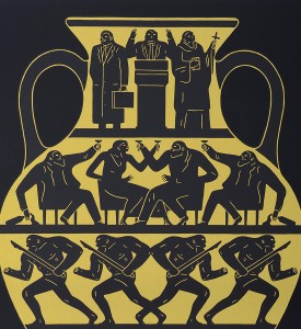 Cleon-Peterson-Trump-2017-black-platinum-noir-platine-screen-print-artwork-serigraphie-oeuvre-2017-edition-175 detail Cleon-Peterson-Trump-2017-black-platinum-noir-platine-screen-print-artwork-serigraphie-oeuvre-2017-edition-175 detail