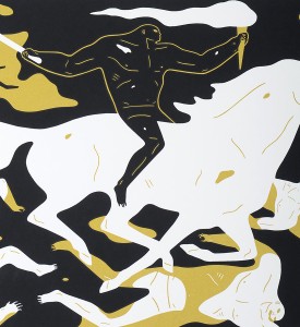 cleon peterson victory set gold red screen prints artworks oeuvres serigraphies 2016 edition 150 detail or cleon peterson victory set gold red screen prints artworks oeuvres serigraphies 2016 edition 150 detail or