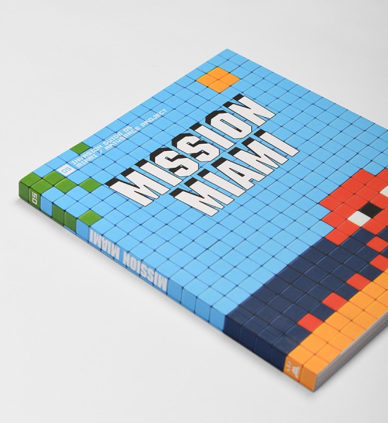 Invader Mission Miami art4space book livre Invasion guide 5 corner