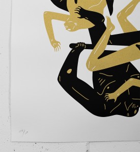 Cleon-Peterson-Eclipse-II-Print-Black-Gold Cleon-Peterson-Eclipse-II-Print-Black-Gold