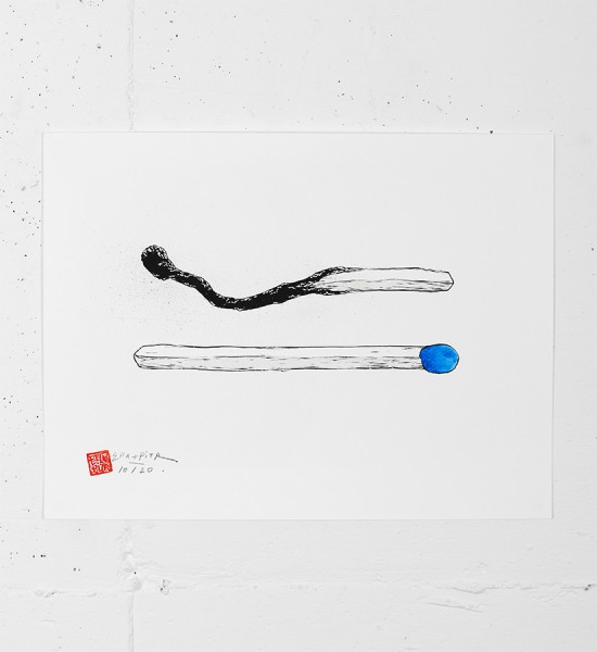 Ella-Pitr-allumettes-Serigraphie-Art-edition
