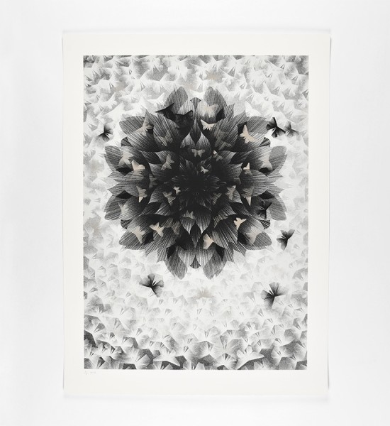 kai-and-sunny-just-an-illusion-2-silver-version-artwork-art-screen-print-2013-limited-edition-100