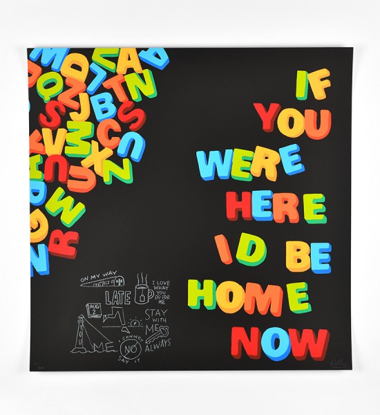 steve-powers-espo-2nd-home-artwork-art-enhanced-screen-print-2012-limited-edition-100