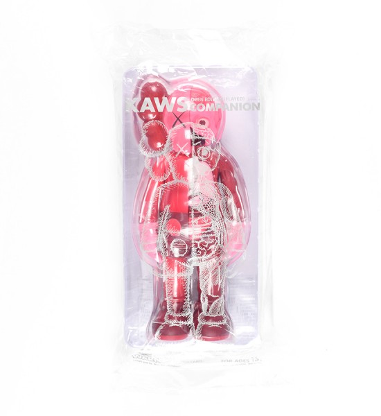 Kaws Brian Donnelly companion flayed red blush dissected open edition art toys figurine medicom toys plus