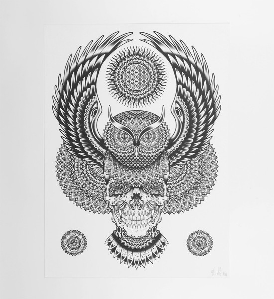 Tom-Gilmour-spirit and wisdom print-Art-Tattoo-3