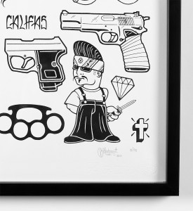 Mike-Giant-Unknown-Tattoo-Artist-Screen-print-Limited-edition-Signed-2 Mike-Giant-Unknown-Tattoo-Artist-Screen-print-Limited-edition-Signed-2