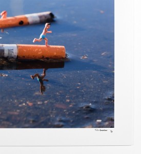 Slinkachu-Displeasure-Beach-Woolwich-London-2011-print-Andipa-Gallery Slinkachu-Displeasure-Beach-Woolwich-London-2011-print-Andipa-Gallery