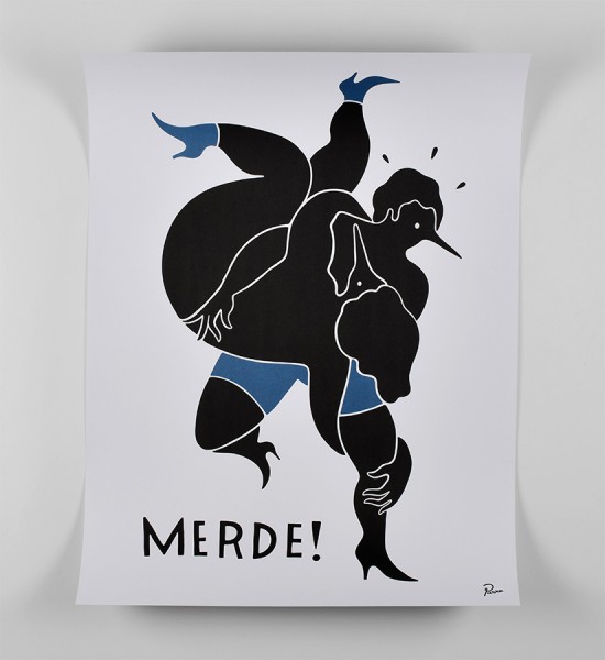 Parra-Piet-Janssen-merde-poster-byparra.com-offset-print-artwork-oeuvre-art
