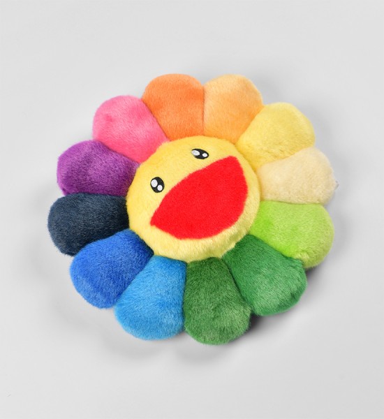 takashi-murakami-flower-cushion-rainbow-plush-figures-art-kaikai-kiki-gallery-3