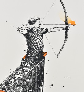 brusk-dmv-le-centaure-oeuvre-art-enhanced-screenprint-buyse-5 brusk-dmv-le-centaure-oeuvre-art-enhanced-screenprint-buyse-5