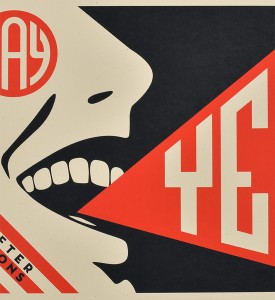 obey-shepard-fairey-say-yes!-2008-art-print-3 obey-shepard-fairey-say-yes!-2008-art-print-3