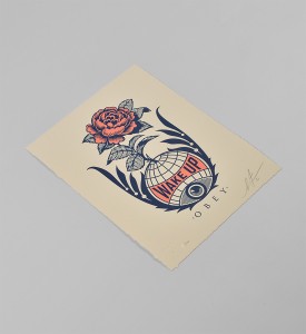obey-shepard-fairey-wake-up-earth-letterpress-art-2 obey-shepard-fairey-wake-up-earth-letterpress-art-2