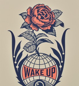 obey-shepard-fairey-wake-up-earth-letterpress-art-3 obey-shepard-fairey-wake-up-earth-letterpress-art-3