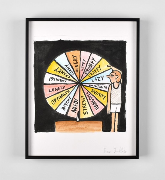jean-jullien-mood-wheel-dessin-original-drawing