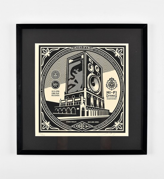 shepard fairey obey hi fi stereo