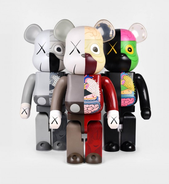 kaws-bearbrick-dissected-companion-1000-medicom-original-fake-set