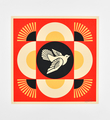Shepard-Fairey-OBEY-Dove-Geometric-Set-Red