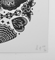 Tom Gilmour balance & gloom screen print tattoo skull serigraphie graffiti street art urbain london 2