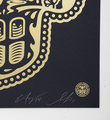 Shepard Fairey Obey Giant Ernesto Yerena Power and Glory Day of the Dead Skull set screen print artwork oeuvre art 2014 signature signed