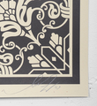 Shepard Fairey Obey Giant Peace bomber offset print artwork oeuvre art 2009 signature artist