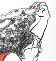 ella-et-pitr-heritage-serigraphie-oeuvre-edition-limitee-signee-numerotee-papiers-peintres-detail-caillou