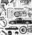 Mike Giant Low life screen print artwork serigraphie oeuvre d art illustration rebel8 giantone_2